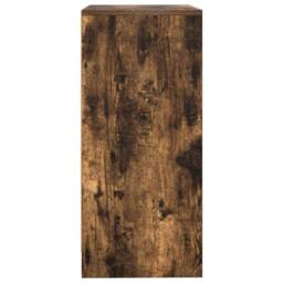 Berkfield Home Sideboard Smoked Oak 57x34x76 cm Engineered Wood in Brown - Size: 57 x 34 x 76 cm - thumbnail 7