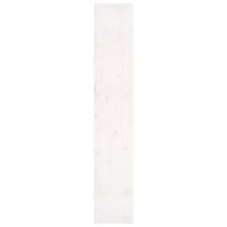 Berkfield Home Book Cabinet/Room Divider White 80x30x167.4 cm Solid Wood Pine - thumbnail 6
