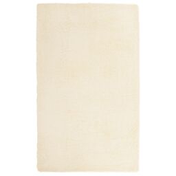 Berkfield Home Shaggy Rug High Pile NAVARRA Cream 80x150 cm Polyester - Size: Medium - thumbnail 2