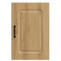 Berkfield Home Kitchen Wall Cabinet Kalmar Artisan Oak Engineered Wood in Brown - thumbnail 5