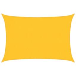Berkfield Home Sunshade Sail 160 g/m¬≤ Yellow 3x5 m HDPE - thumbnail 1