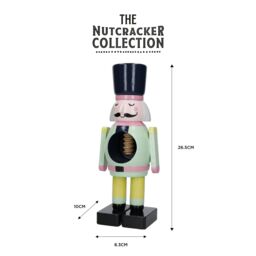 KitchenCraft The Nutcracker Collection Wooden Male Nutcracker in Black - thumbnail 7