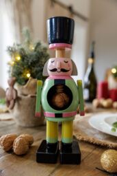 KitchenCraft The Nutcracker Collection Wooden Male Nutcracker in Black - thumbnail 2