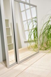 nielsen Star Metal Rectangle Wall Mirror Matt 50 X 70Cm in Silver - Size: 50 X 70 cm - thumbnail 3