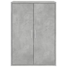 Berkfield Home Sideboard Concrete Grey 60x31x84 cm Engineered Wood - Size: 60 x 31 x 84 cm - thumbnail 5
