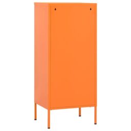 Berkfield Home Storage Cabinet Orange 42.5x35x101.5 cm Steel - thumbnail 5
