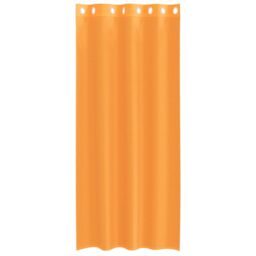 Berkfield Home Voile Curtains with Grommets 2 pcs Orange 140x245 cm - thumbnail 4