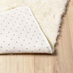 Berkfield Home Shaggy Rug High Pile NAVARRA Cream 160x230 cm Polyester - Size: Medium - thumbnail 6