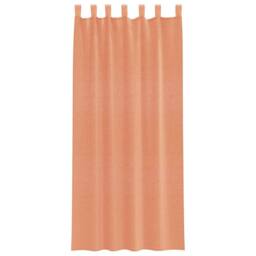 Berkfield Home Voile Curtains with Loops 2 pcs Terracotta 140x245 cm in Coral - thumbnail 4