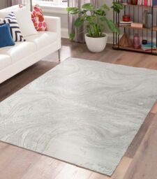 Desire Rugs Perla Modern Abstract Living Room Area Rug Metallic-Grey Resin in Grey - Size: 120 cm x 170 cm - thumbnail 3