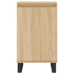 Berkfield Home Sideboard Sonoma Oak 40x35x70 cm Engineered Wood in Grey - Size: 40 x 35 x 70 cm - thumbnail 5