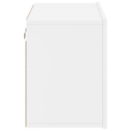 Berkfield Home TV Cabinet Wall-mounted White 60x30x41 cm - Size: 60 x 30 x 41 cm - thumbnail 7