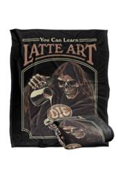 Steven Rhodes Latte Art Silky Touch Super Soft Throw Blanket - Size: Large - thumbnail 2