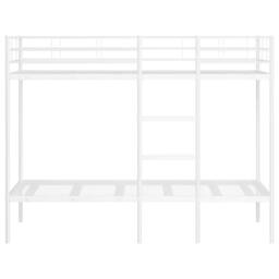 Berkfield Home Bunk Bed without Mattress White 90x200 cm Steel - thumbnail 5
