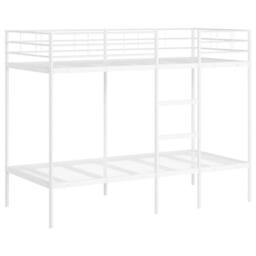 Berkfield Home Bunk Bed without Mattress White 90x200 cm Steel - thumbnail 2