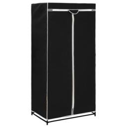 Berkfield Home Wardrobes 2 pcs Black 75x50x160 cm - Size: 75 x 50 x 160 cm - thumbnail 3