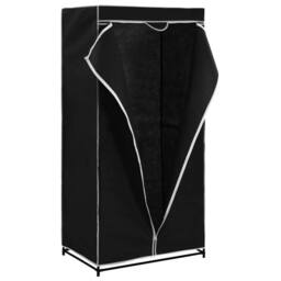 Berkfield Home Wardrobes 2 pcs Black 75x50x160 cm - Size: 75 x 50 x 160 cm - thumbnail 4