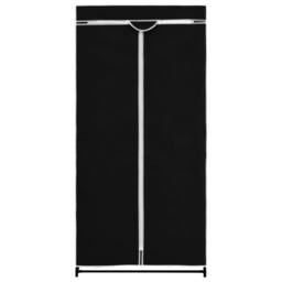 Berkfield Home Wardrobes 2 pcs Black 75x50x160 cm - Size: 75 x 50 x 160 cm - thumbnail 5