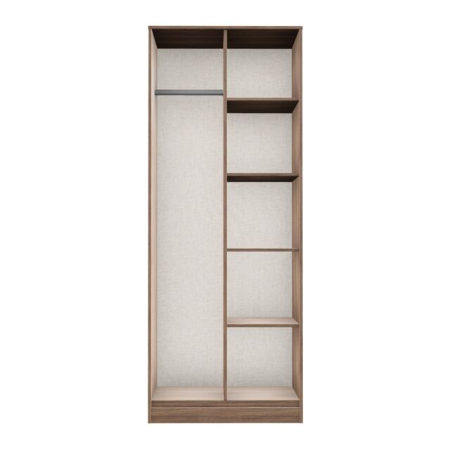 Ready Assembled 2 U Fuji Open Wardrobe (Ready Assembled) in Walnut - image 1