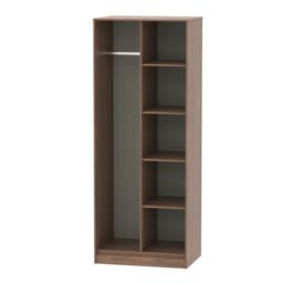 Ready Assembled 2 U Fuji Open Wardrobe (Ready Assembled) in Walnut - thumbnail 2
