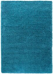 Desire Rugs Modern Elegant Soft Shaggy Rug for Living Rooms - Stylish Area Rugs in Teal - Size: 80 cm x 150 cm - thumbnail 2