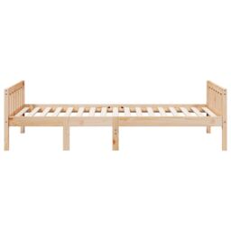 Berkfield Home Children's Bed without Mattress 90x200 cm Solid Wood Pine in Brown - thumbnail 5