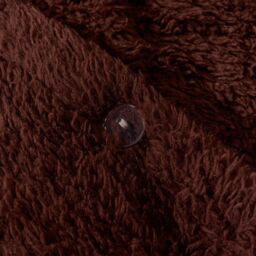 OHS Thermal Soft Teddy Fleece Duvet Cover Bedding Set in Chocolate - Size: King - thumbnail 5