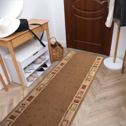 RugsX Anti-Slip Jena Runner in Beige - Size: 100 cm x 420 cm - thumbnail 4