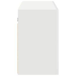 Berkfield Home Decorative Bathroom Wall Cabinet White 100x25x40 cm Engineered Wood - Size: 100 x 25 x 40 cm - thumbnail 7