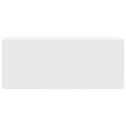 Berkfield Home Decorative Bathroom Wall Cabinet White 100x25x40 cm Engineered Wood - Size: 100 x 25 x 40 cm - thumbnail 6
