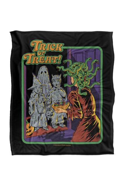 Steven Rhodes Trick Or Treat Silky Touch Super Soft Throw Blanket - Size: Large - image 1