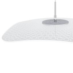 Netlighting Modern LED Hanging Pendant Chrome Clear Warm White 3000K 550lm in Silver - thumbnail 5