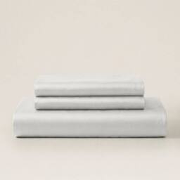 Bedable 100% Cotton Duvet Cover Set Sateen 460 Thread Count - King Size Pillowcase 50x90cm - Soft Bedding in Grey - Size: Super King - thumbnail 2