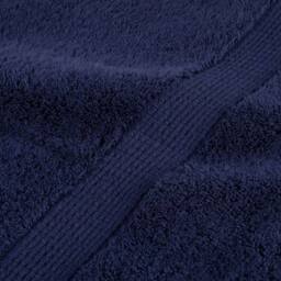 Berkfield Home Soft 8 Piece Premium Towel Set SOLUND Navy Blue 600 gsm - thumbnail 6