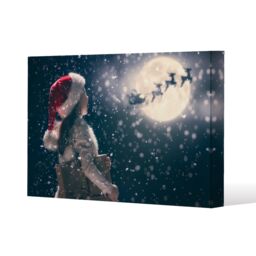 Benjamin Tate Design Kids enjoy the holiday (canvas) / 61 x 41 x 4cm in Natural - Size: 61 x 41 x 4 cm - thumbnail 1