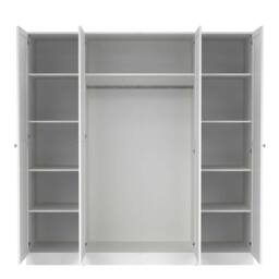 Wyld Haus Cherryfern White 4 Door Wooden Wardrobe - thumbnail 7