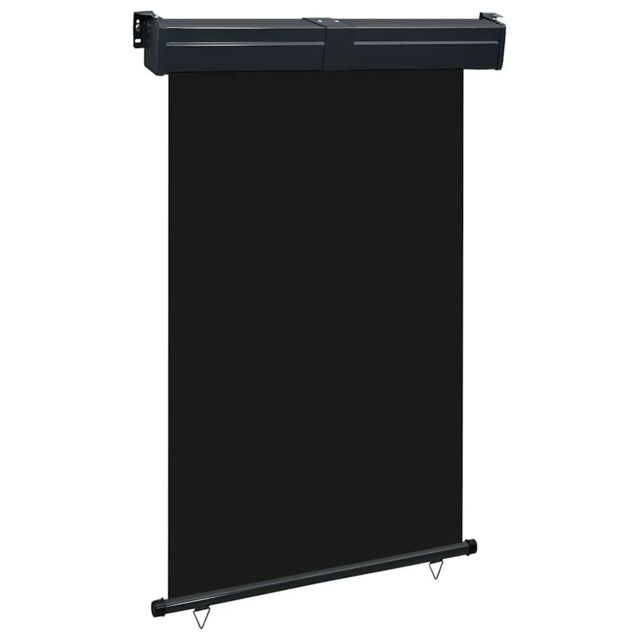Berkfield Home Balcony Side Awning 125x250 cm Black - image 1