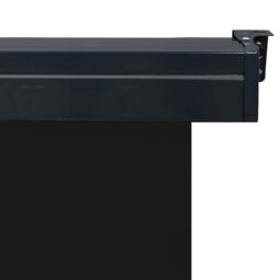 Berkfield Home Balcony Side Awning 125x250 cm Black - thumbnail 7