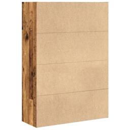 Berkfield Home Bookcase Old Wood 80x30x114 cm Engineered Wood in Brown - Size: 80 x 30 x 114 cm - thumbnail 6