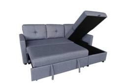 DS Living The Savona 3 Seater Storage Sofa in Grey - thumbnail 6