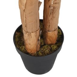 Berkfield Home Artificial Banana Tree 19 Leaves 180 cm Green - thumbnail 4