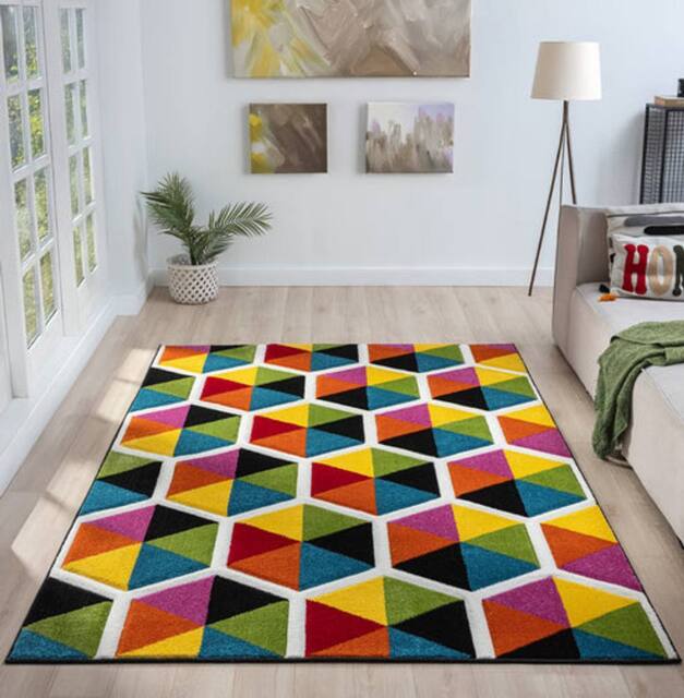 Ultimate Rug Collection Spectra Carved Heatset Rug - Size: 80 cm x 150 cm - image 1