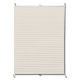 Berkfield Home Plisse Blind 90x200cm Creme in Cream - Size: 90x200 cm - thumbnail 2