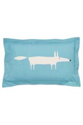 Scion 'Mr Fox Teal' Cotton Duvet Cover Set in Teal - Size: King - thumbnail 4