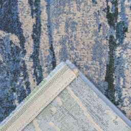 The Rug Shop UK Blue Green Modern Abstract Easy To Clean Area Rug - Size: 160 cm x 230 cm - thumbnail 8