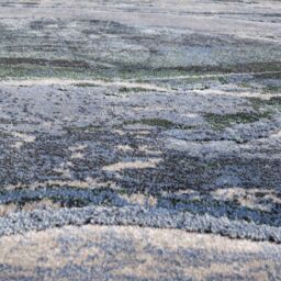 The Rug Shop UK Blue Green Modern Abstract Easy To Clean Area Rug - Size: 160 cm x 230 cm - thumbnail 5