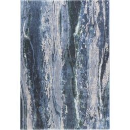 The Rug Shop UK Blue Green Modern Abstract Easy To Clean Area Rug - Size: 160 cm x 230 cm - thumbnail 9
