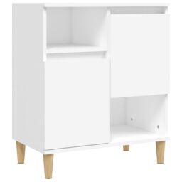 Berkfield Home Sideboards 2 pcs White 60x35x70 cm Engineered Wood - Size: 60 x 35 x 70 cm - thumbnail 5