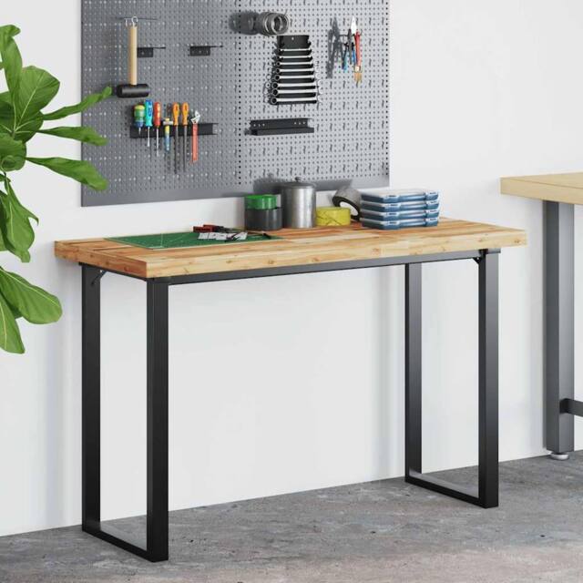 Berkfield Home Versatile Desk Top Oil Finished 160x50x4 cm Solid Wood Acacia in Brown - Size: 160 x 50 x 4 cm - image 1