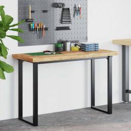 Berkfield Home Versatile Desk Top Oil Finished 160x50x4 cm Solid Wood Acacia in Brown - Size: 160 x 50 x 4 cm - thumbnail 1